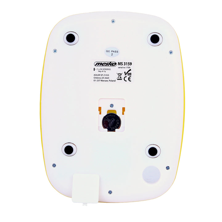 BALANZA ELECTRÓNICA DE COCINA 5KG / 1G LCD MS3159