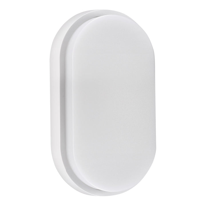 Aplique e plafon LED MCE341 W 1100lm 15W IP54 Maclean Energy branco, branco natural (4000K)