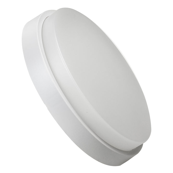 Aplique e plafon LED MCE342 W 1100lm 15W IP54 Maclean Energy branco, branco natural (4000K)