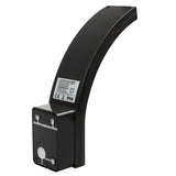 Candeeiro de fachada LED MCE343 B 800lm 10W IP54 Maclean Energy preto, branco natural (4000K)