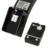 Candeeiro de fachada LED MCE343 B 800lm 10W IP54 Maclean Energy preto, branco natural (4000K)