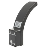 Candeeiro de fachada LED MCE343 GR 800lm 10W IP54 Maclean Energy cinza, branco natural (4000K)