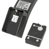 Candeeiro de fachada LED MCE343 GR 800lm 10W IP54 Maclean Energy cinza, branco natural (4000K)