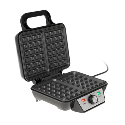 A máquina de waffles de 1600 W assa 2 waffles XXL ao mesmo tempo Camry CR 3046