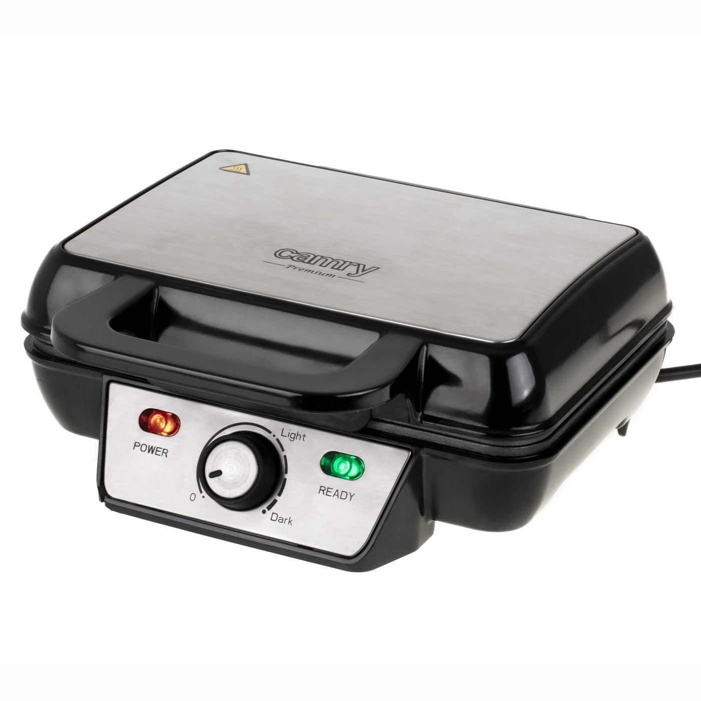 Gofrera 1600W hornea 2 waffles XXL al mismo tiempo Camry CR 3046