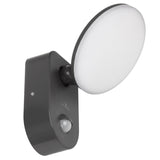 Aplique LED com sensor de movimento PIR, sensor crepuscular, luz exterior, aplique Iluminação interior/exterior IP65 4000K branco neutro 15W, 1100lm Maclean MCE367