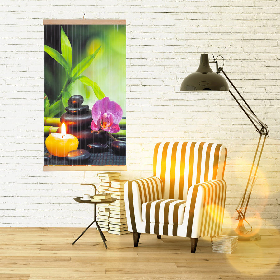 Aquecedor infravermelho - Painel de aquecimento flexível de 430 W com controlador TRIO, Design 3 Harmony, dimensões 100 x 57 cm