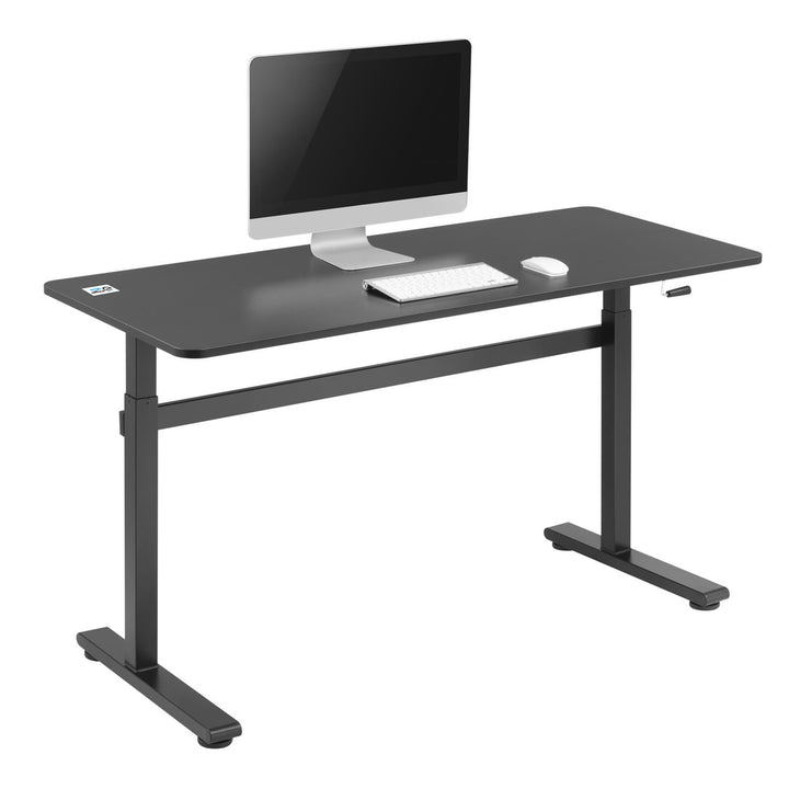 Mesa manual Ergo Office com altura regulável, máx. 40 kg, altura máxima 117 cm, com suporte, ER-401 B