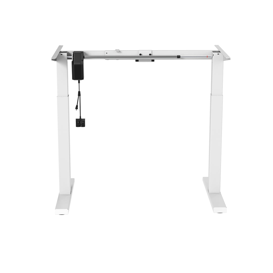 Mesa elétrica Ergo Office com altura regulável, altura máxima 123cm, altura máx. - 70 kg, sem placa, branco, ER-403W