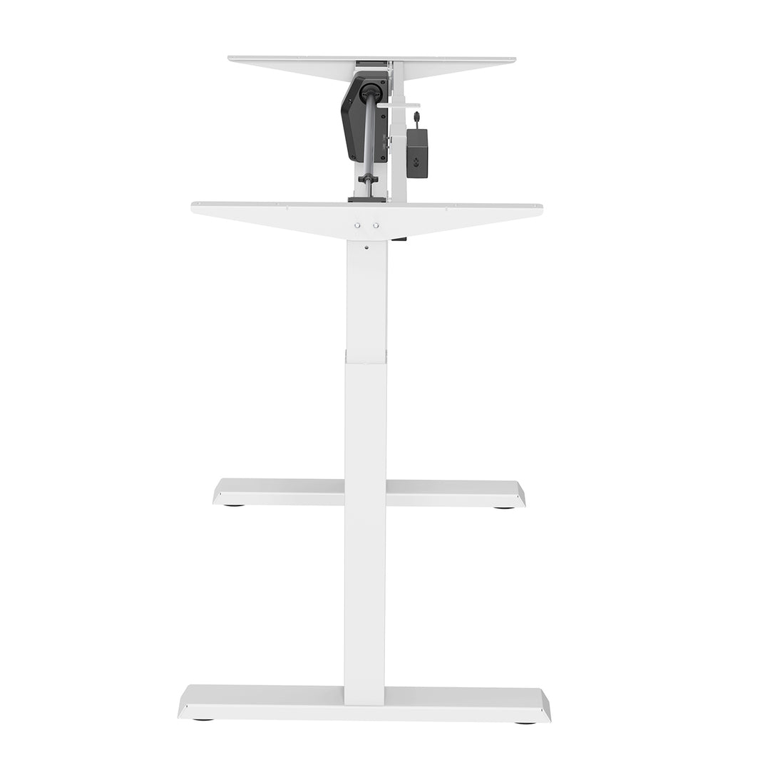 Mesa elétrica Ergo Office com altura regulável, altura máxima 123cm, altura máx. - 70 kg, sem placa, branco, ER-403W