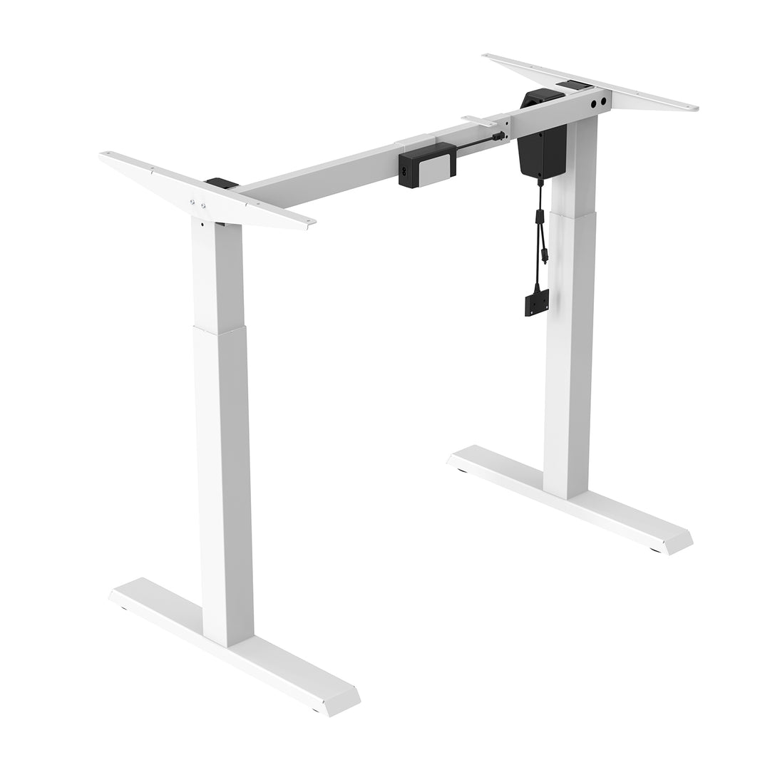 Mesa elétrica Ergo Office com altura regulável, altura máxima 123cm, altura máx. - 70 kg, sem placa, branco, ER-403W