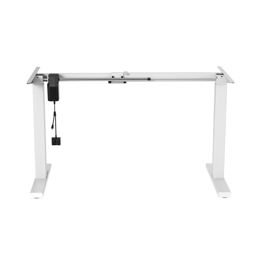 Mesa elétrica Ergo Office com altura regulável, altura máxima 123cm, altura máx. - 70 kg, sem placa, branco, ER-403W