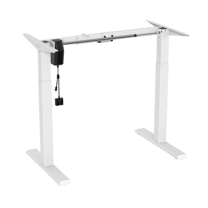 Mesa elétrica Ergo Office com altura regulável, altura máxima 123cm, altura máx. - 70 kg, sem placa, branco, ER-403W