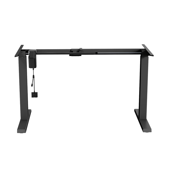 Mesa elétrica Ergo Office com altura regulável, altura máxima 123cm, altura máx. - 70 kg, sem prancha, preto, ER-403B