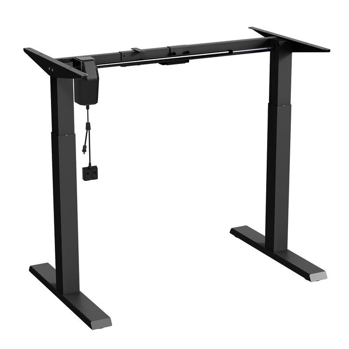 Mesa elétrica Ergo Office com altura regulável, altura máxima 123cm, altura máx. - 70 kg, sem prancha, preto, ER-403B