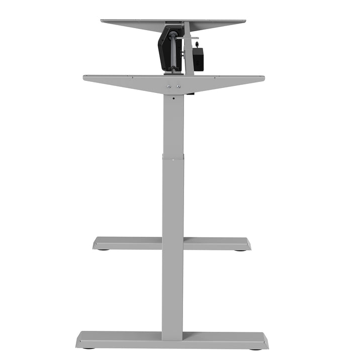 Mesa elétrica Ergo Office com altura regulável, máx. 123 cm, máx. - 70 kg, sem prancha, cinza, ER-403G