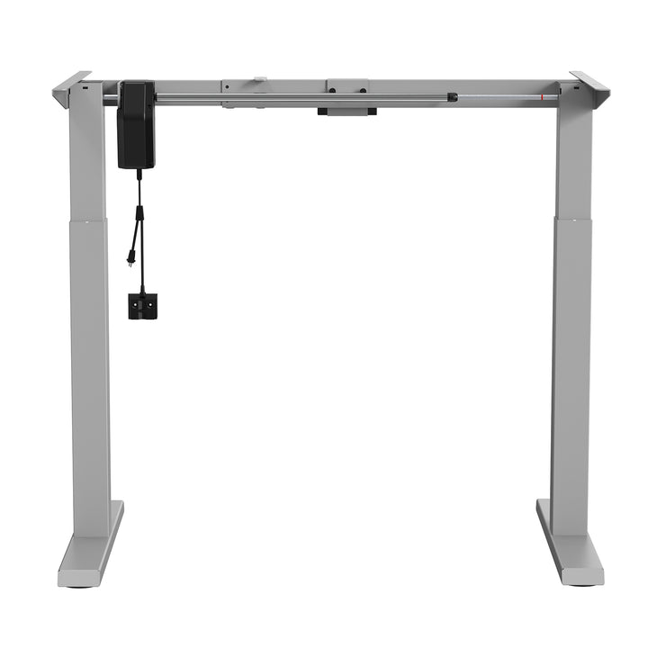 Mesa elétrica Ergo Office com altura regulável, máx. 123 cm, máx. - 70 kg, sem prancha, cinza, ER-403G