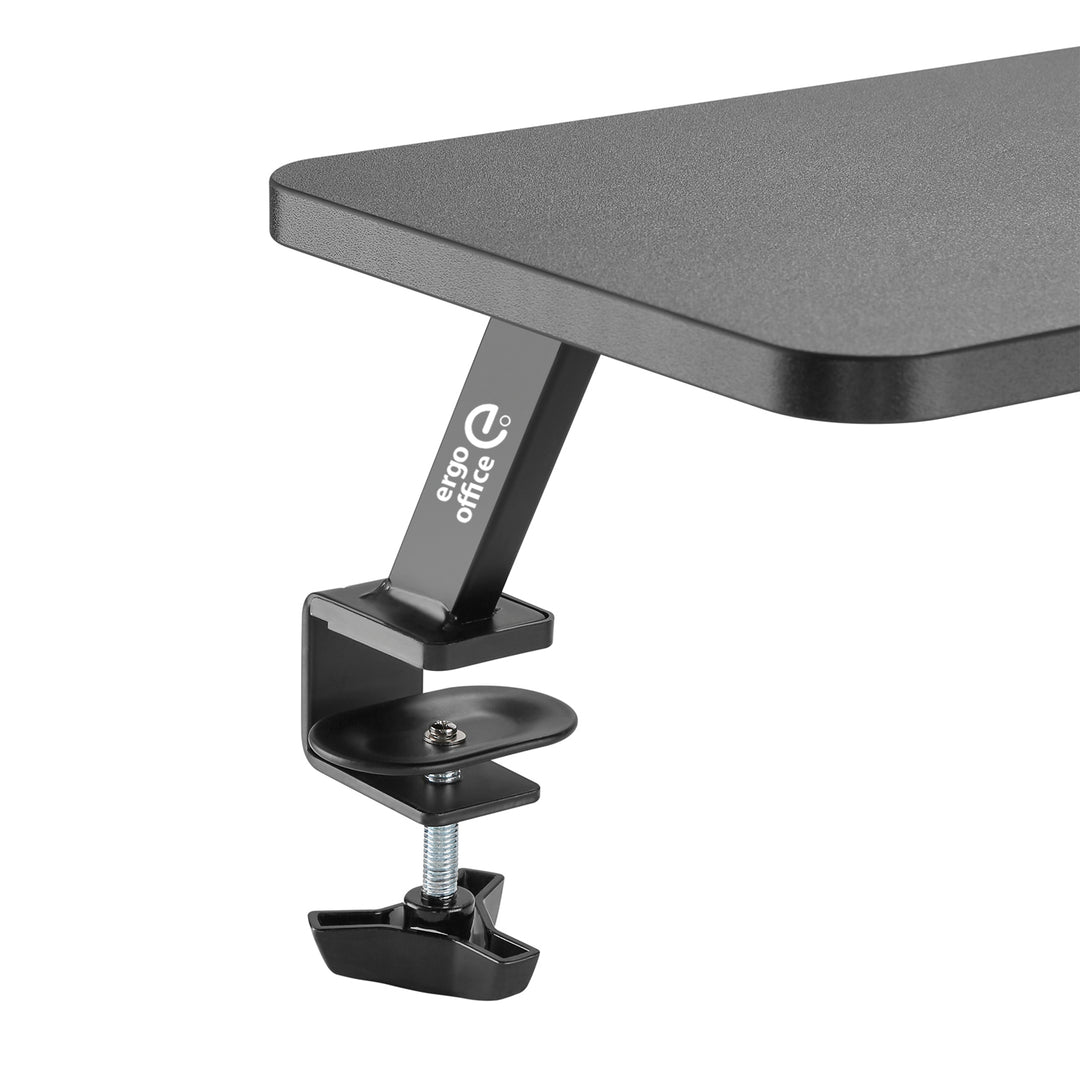 Suporte para monitor Ergo Office ER-409 de 13 "~ 32" até um máximo de 20 kg Prateleira de mesa 100x26 cm Prateleira Suporte de mesa