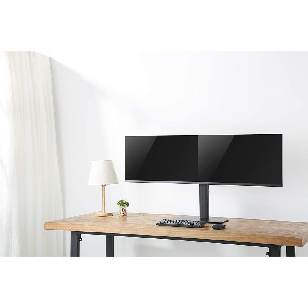 Ergo Office ER-411 Suporte universal de 2 monitores para dois monitores de 17" a 27" 2 x 6kg