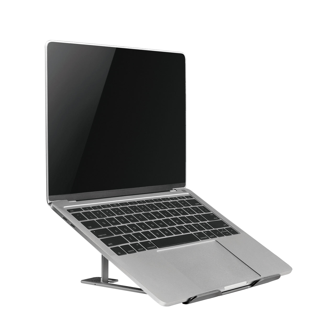 Ergo Office ER-416 G ERGOOFFICE.EU Suporte dobrável ultrafino de alumínio para laptop, cinza, adequado para laptops de 11 a 15 '', ER-416 G