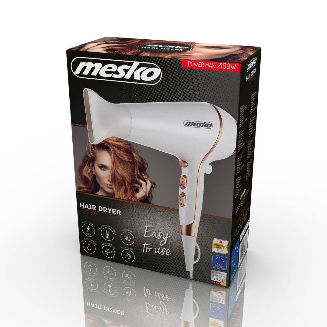 Secador de cabelo a jato frio Mesko MS2250