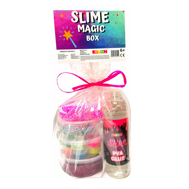 Conjunto para niños masa de plástico SLIME MAGIC BOX SLIME 17 en 1