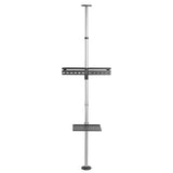 Soporte para TV telescópico, techo y suelo con estante Maclean MC-791N 37 " - 70 ", máx. 30 kg