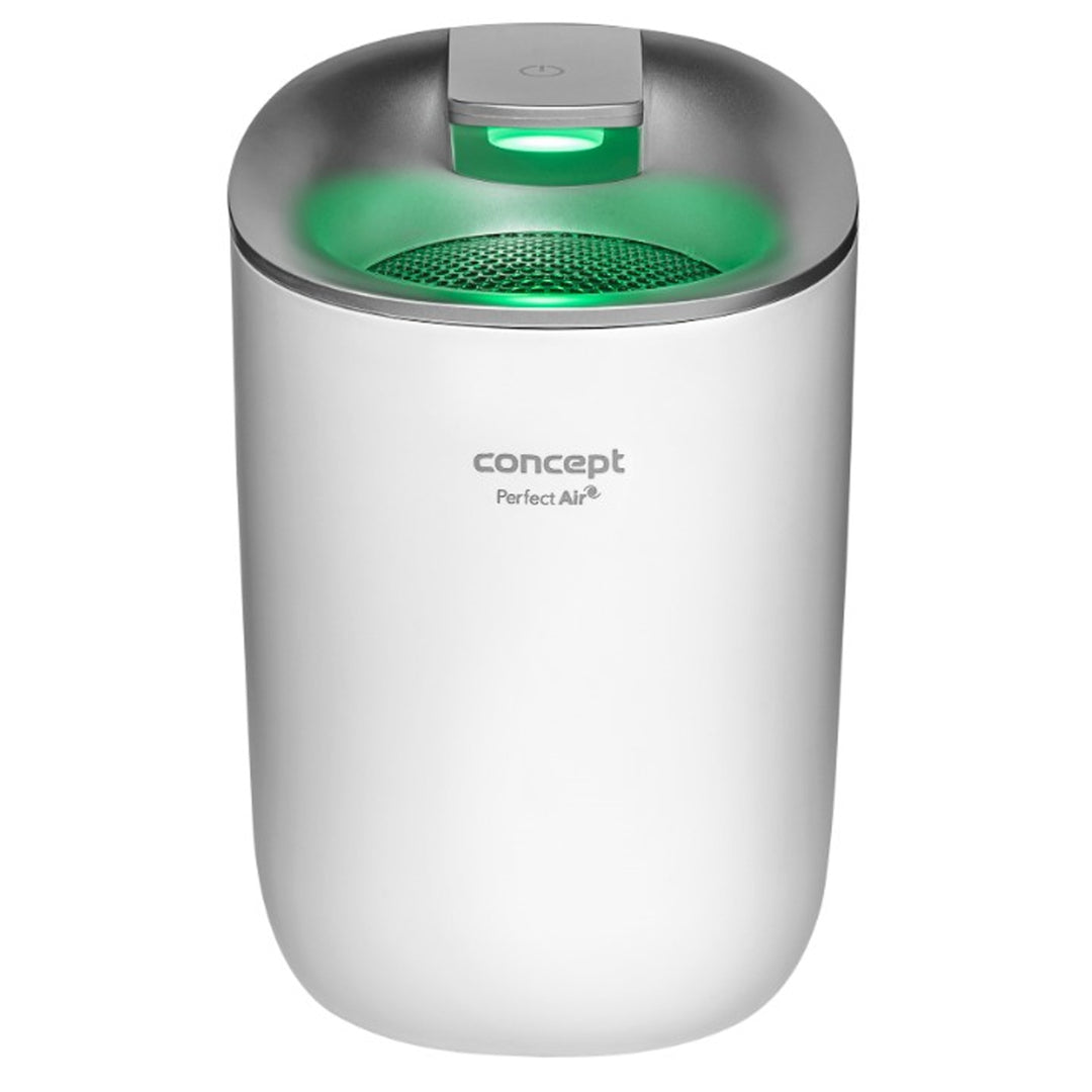 Deshumidificador deshumidificador eléctrico 600 ml deshumidificador de ambientes para habitaciones de hasta 15 m2 300 ml / día (blanco) Perfect Air OV1100