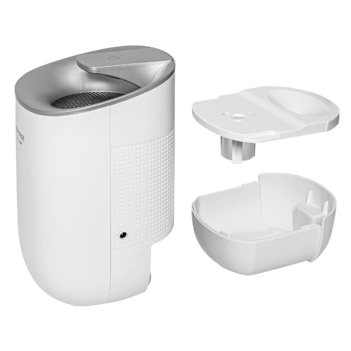 Deshumidificador deshumidificador eléctrico 600 ml deshumidificador de ambientes para habitaciones de hasta 15 m2 300 ml / día (blanco) Perfect Air OV1100