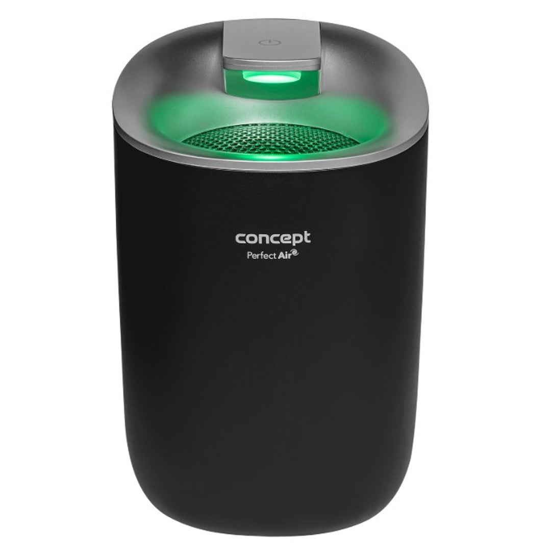 Perfect Air OV1110 deshumidificador deshumidificador eléctrico 600 ml deshumidificador de ambientes para habitaciones de hasta 15 m2 300 ml / día (negro)