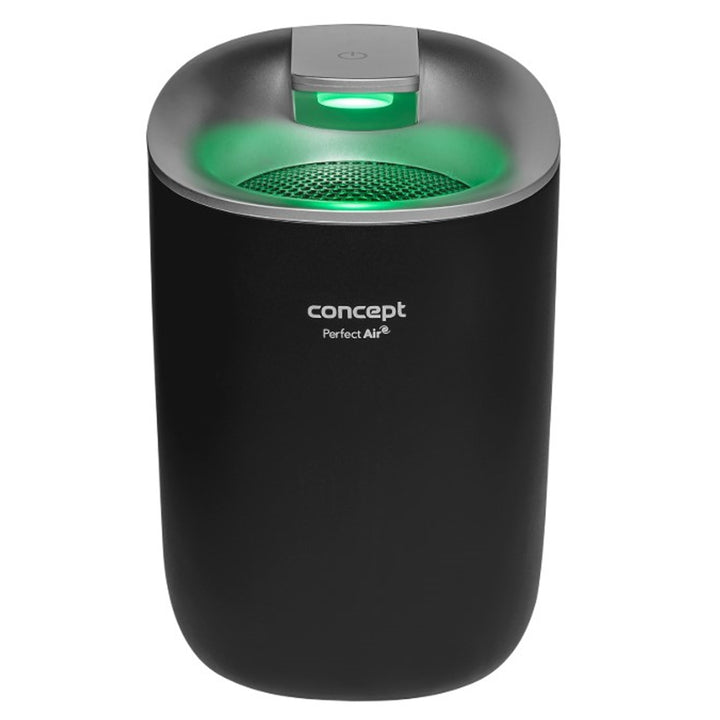 Perfect Air OV1110 deshumidificador deshumidificador eléctrico 600 ml deshumidificador de ambientes para habitaciones de hasta 15 m2 300 ml / día (negro)