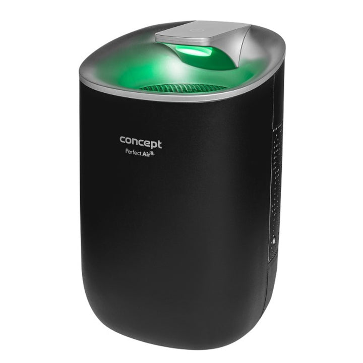 Perfect Air OV1110 deshumidificador deshumidificador eléctrico 600 ml deshumidificador de ambientes para habitaciones de hasta 15 m2 300 ml / día (negro)