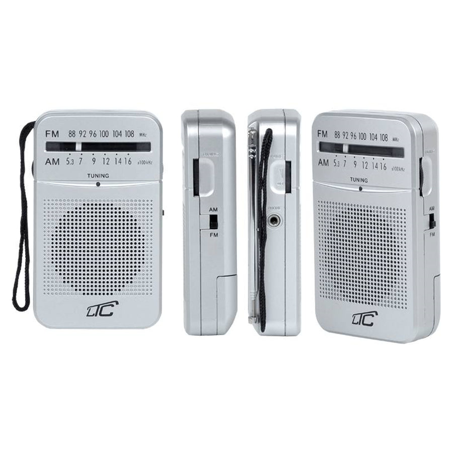 Rádio portátil LTC Retro Lega com antena telescópica