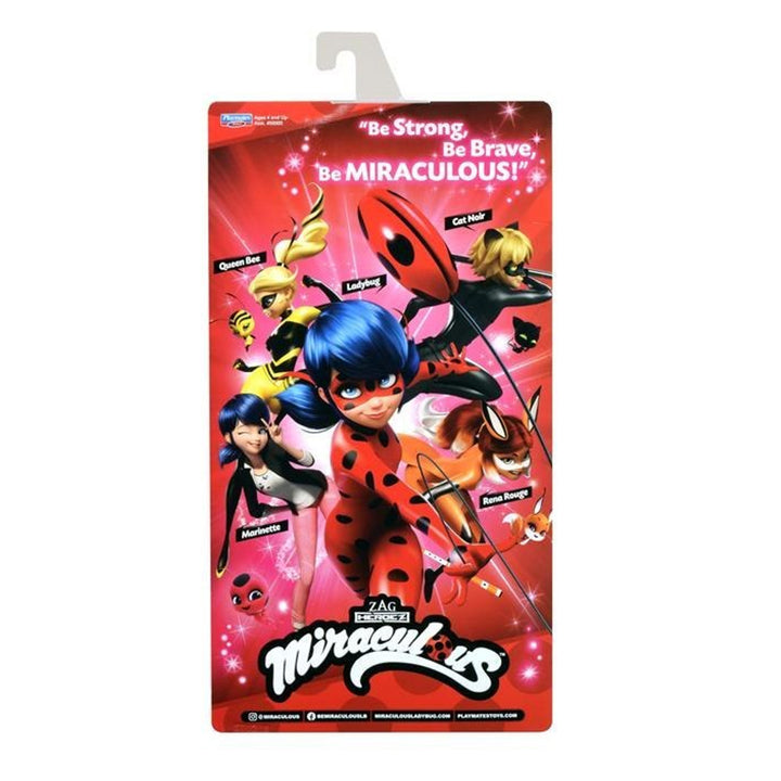 Boneca Joaninha Joaninha com acessórios em conjunto da série Miraculous