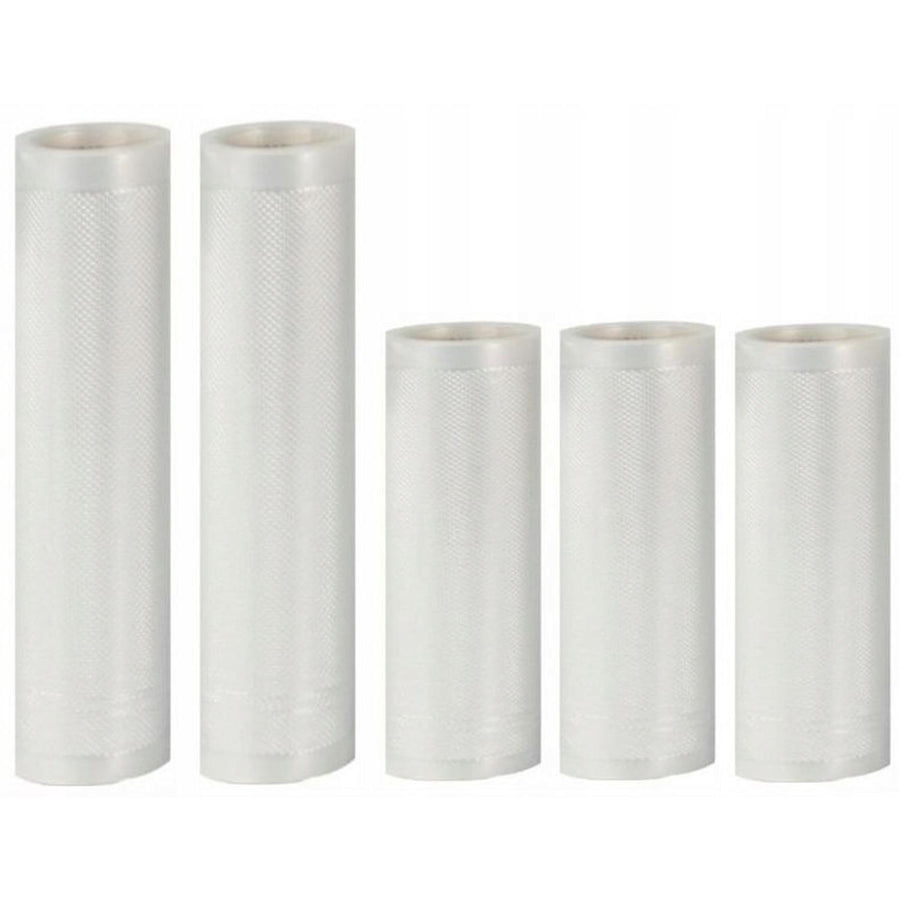 Conjunto universal de filmes Camry para seladoras a vácuo (2 rolos 28x300cm + 3 rolos 20x300cm)