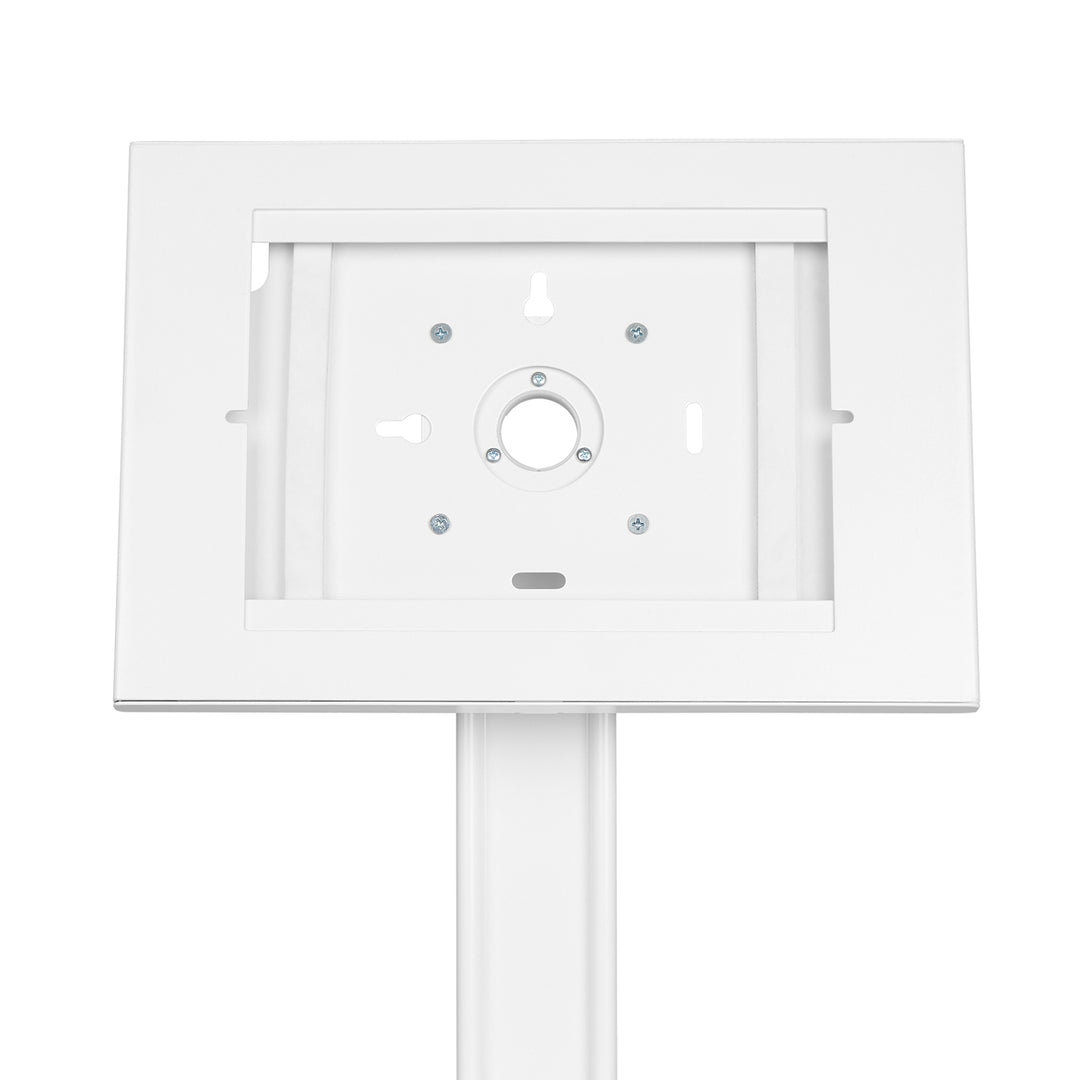 Suporte de mesa antirroubo compatível com 9,7"/10,2", iPad, 10,5", iPad Air/iPad Pro, 10,1", Samsung Galaxy, Tab A (2019) (branco)