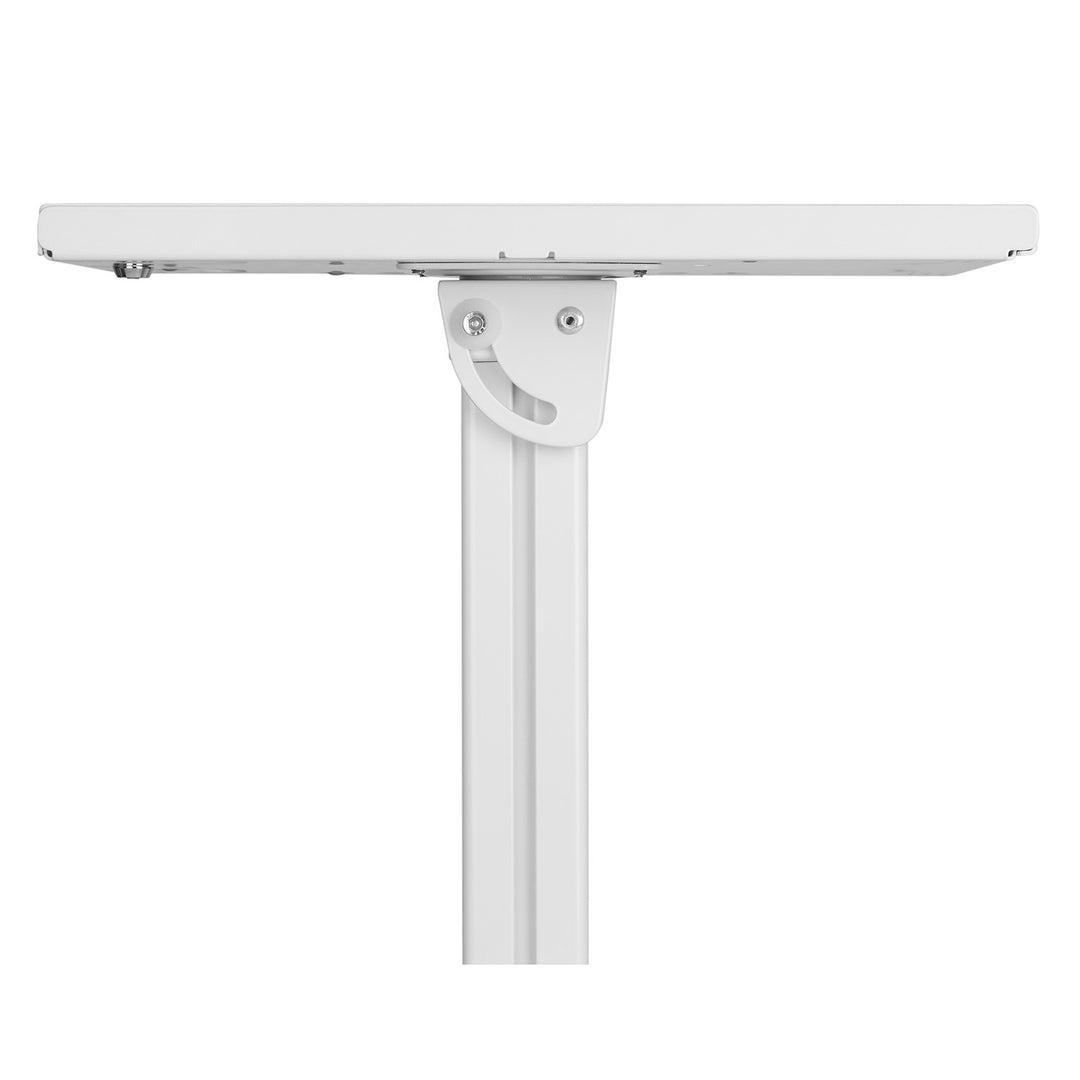 Suporte de mesa antirroubo compatível com 9,7"/10,2", iPad, 10,5", iPad Air/iPad Pro, 10,1", Samsung Galaxy, Tab A (2019) (branco)