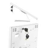 Maclean MC-909W Suporte para tablet antirroubo na parede do balcão iPad Air Pro Samsung Galaxy Tab A (2019)