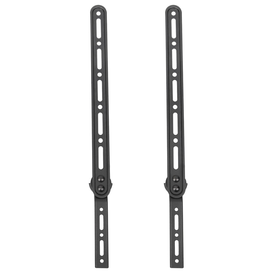 Soporte universal para barra de sonido de hasta 15 kg Soporte para altavoces para montar debajo o encima del televisor Ajustable ...