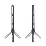 Soporte universal para barra de sonido de hasta 15 kg Soporte para altavoces para montar debajo o encima del televisor Ajustable ...