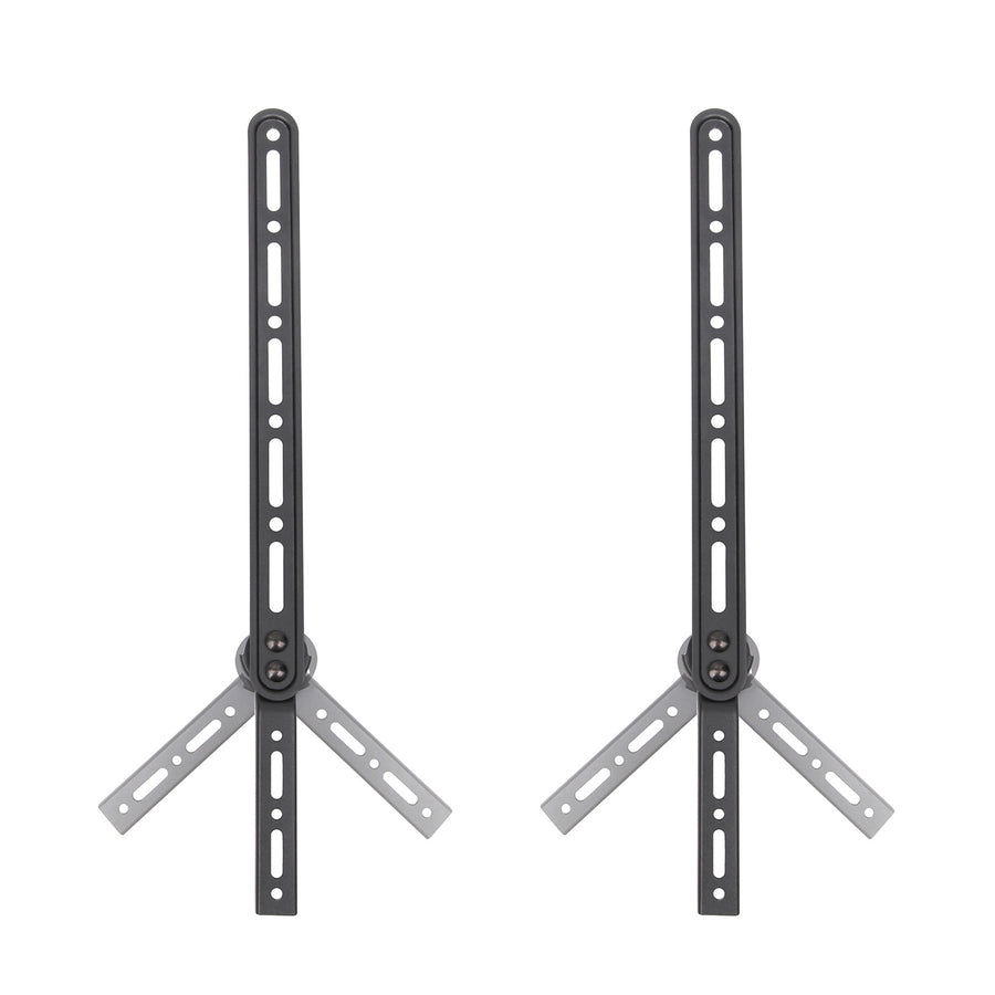 Soporte universal para barra de sonido de hasta 15 kg Soporte para altavoces para montar debajo o encima del televisor Ajustable ...