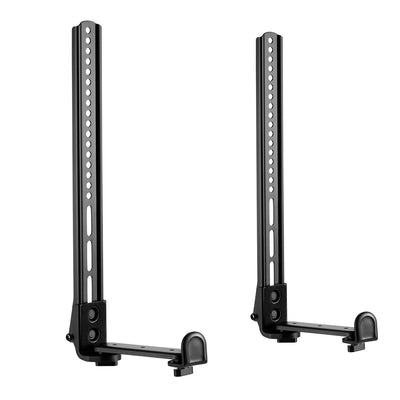 Suporte universal para sound bar de até 15 kg Suporte de alto-falante para montagem embaixo da TV