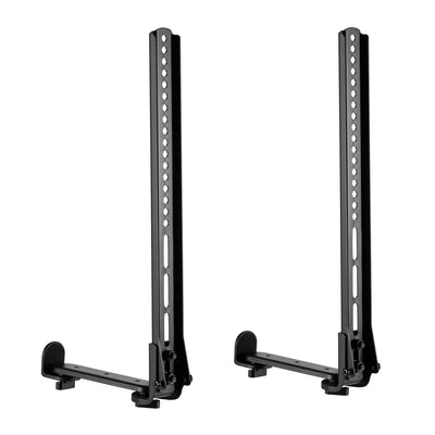 Suporte universal para sound bar de até 15 kg Suporte de alto-falante para montagem embaixo da TV