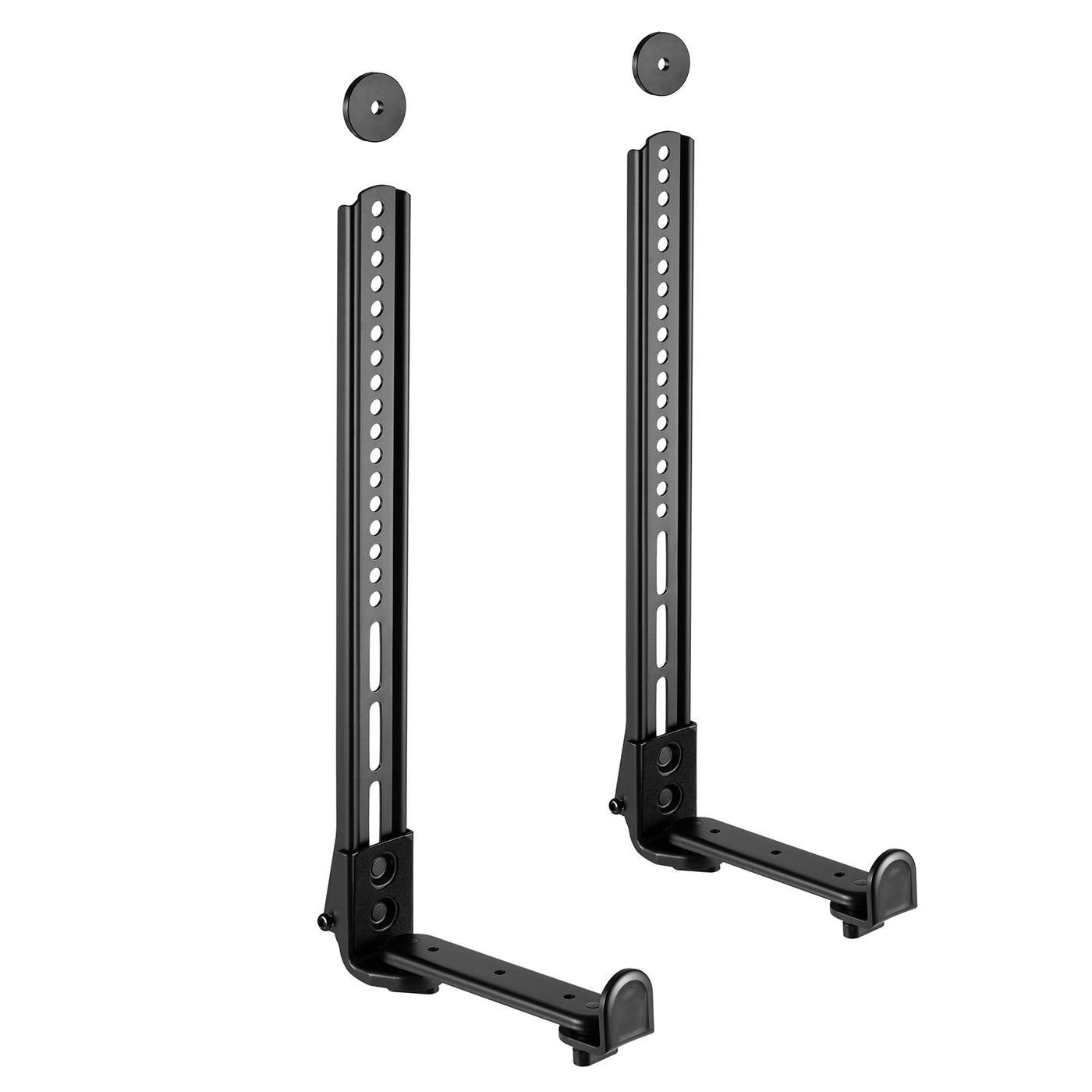 Suporte universal para sound bar de até 15 kg Suporte de alto-falante para montagem embaixo da TV