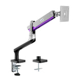 Suporte para monitor de escritório Ergo, Premium com mola a gás, braço duplo 17"-32" 9kg, ER-436