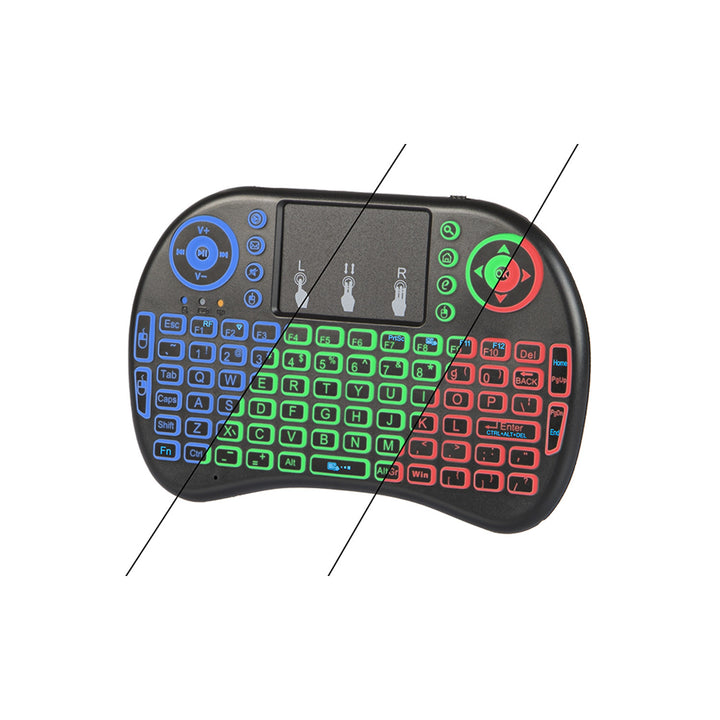 Blow KS-2 Mini Teclado Sem Fio com Touchpad RGB Retroiluminado Blow mini KS-2 2.4GHz