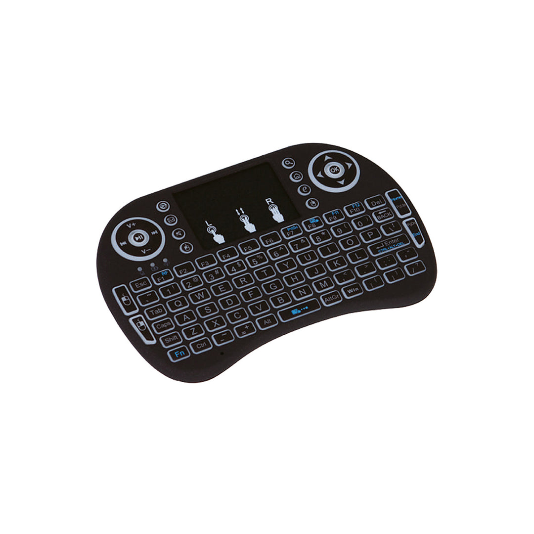 Blow KS-2 Mini Teclado Sem Fio com Touchpad RGB Retroiluminado Blow mini KS-2 2.4GHz
