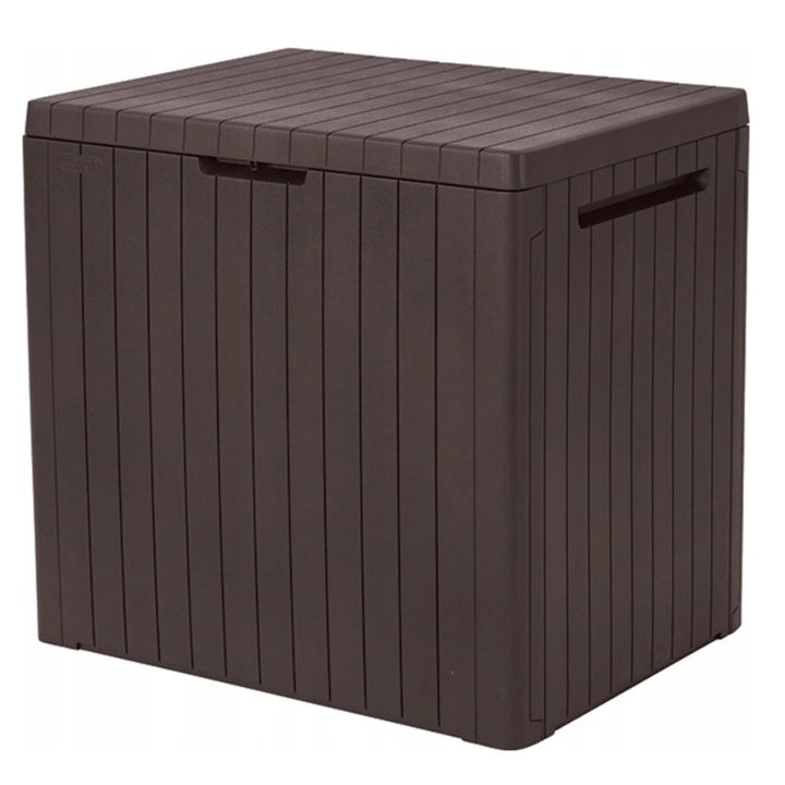 Caixa de jardim resistente a baixas temperaturas e radiação UV Keter City Storage Box 113L