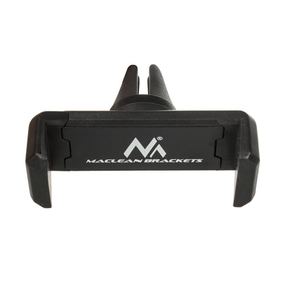 Suporte universal para telefone com montagem de ventilação de ar para carro, espaçamento mínimo/máximo: 54/87 mm, material: ABS, Maclean MC-322