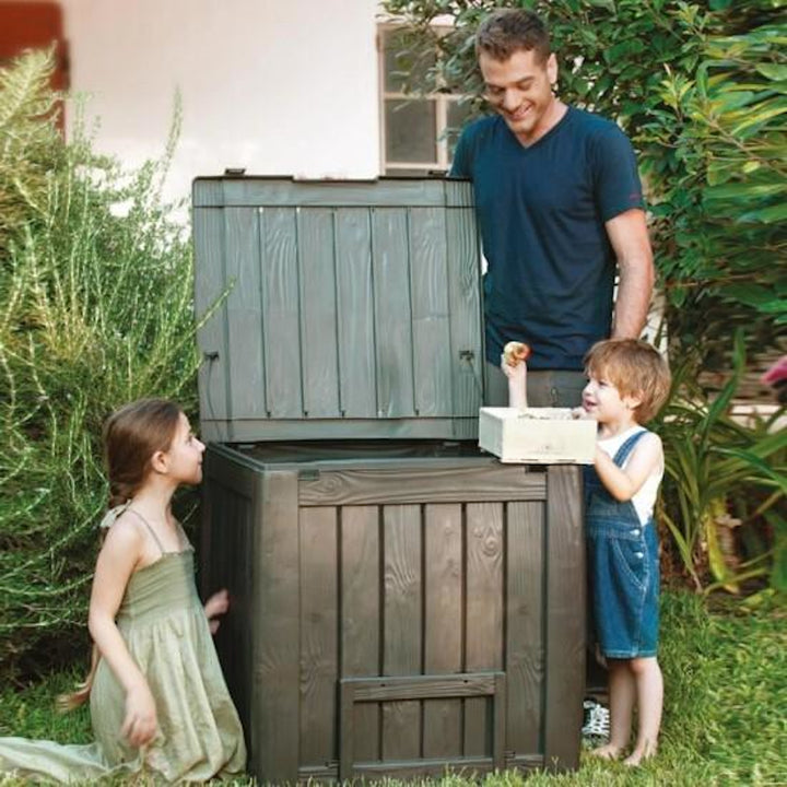 Compostor com base 340L, montagem muito simples DECO COMPOSTER